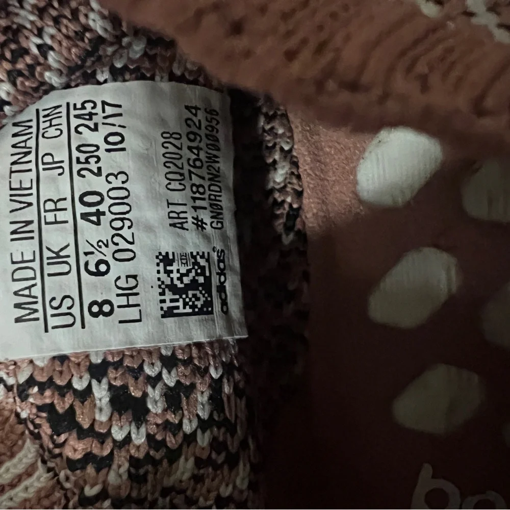 Adidas NMD PR1 Primeknit Sneakers Ash Pink Womens Size 8